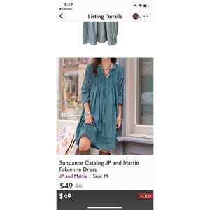 NWT JP & Mattie Grey Dress